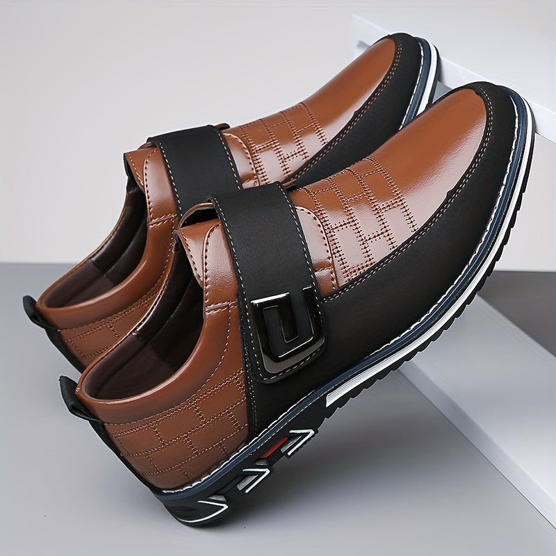 COMFIDAILY Men's Lace-Up Formal & Casual Shoes - Cushioned Insole, Non-Slip Rubber Sole - Minimalist Black Dress Shoes for Office, Events, Travel - Everyday & Special Occasion Footwear, Shoes for Wedding, Event Footwear, Slee