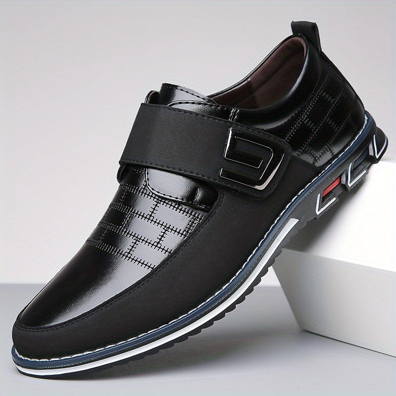 COMFIDAILY Men's Lace-Up Formal & Casual Shoes - Cushioned Insole, Non-Slip Rubber Sole - Minimalist Black Dress Shoes for Office, Events, Travel - Everyday & Special Occasion Footwear, Shoes for Wedding, Event Footwear, Slee