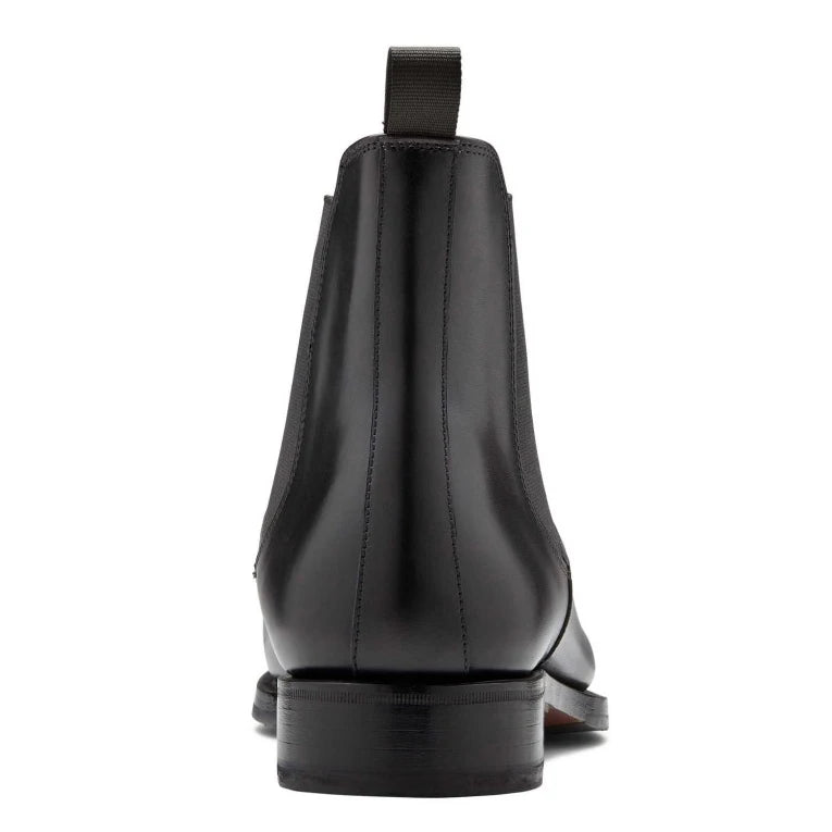 New Arrival High Quality Genuine Leather Shoes Men's Chelsea Boots With Italy Design Factory Wholesale Customization