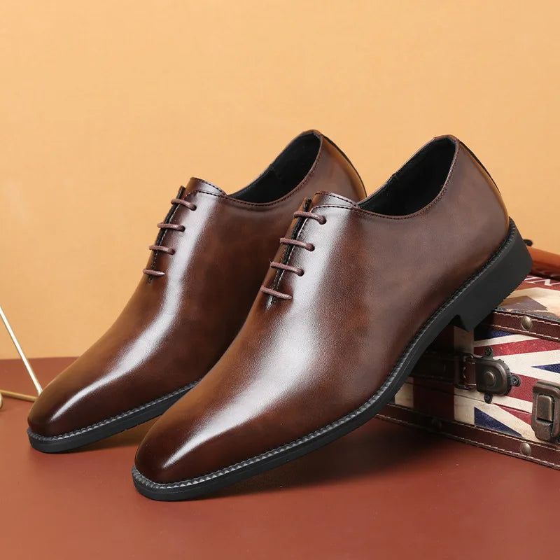 Wholesale Large Size 39-50 Business Leather Shoes for Men