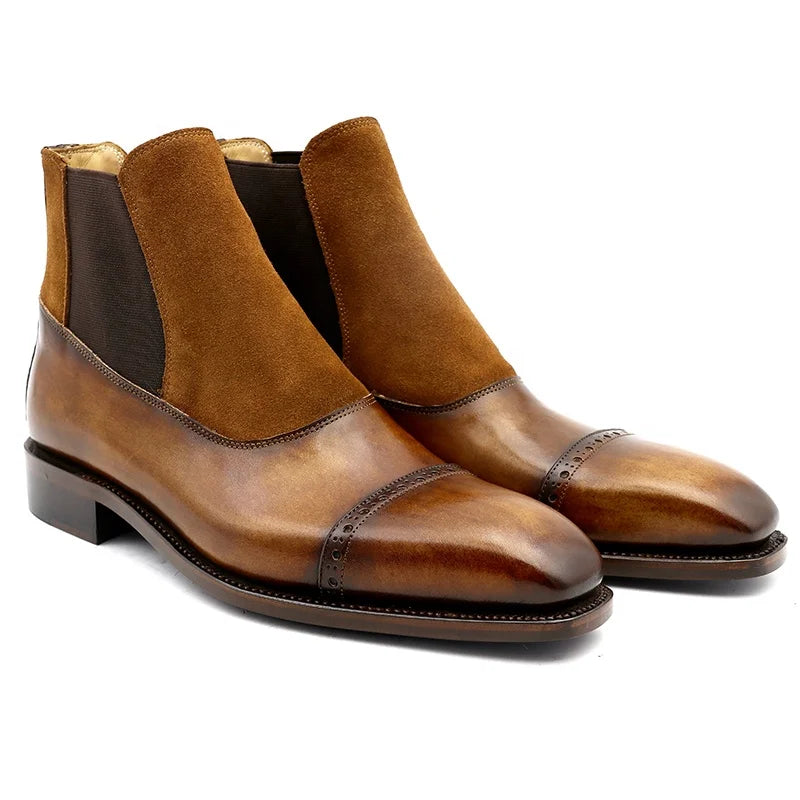 Cie A03 High Quality Handmade Goodyear Welted Leather Boots for Men
