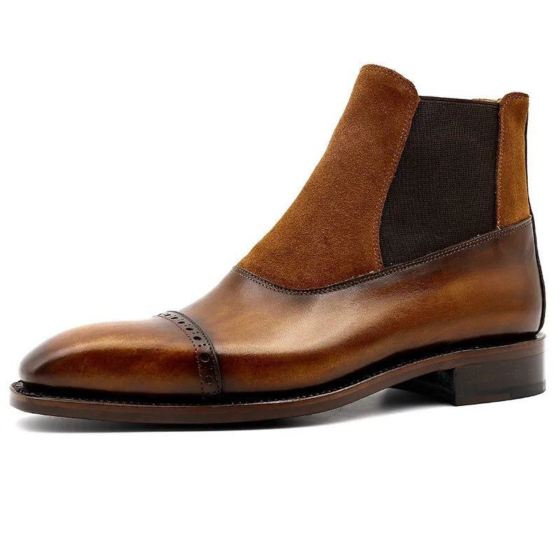 Cie A03 High Quality Handmade Goodyear Welted Leather Boots for Men