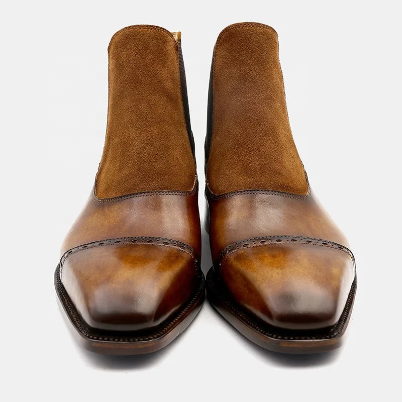 Cie A03 High Quality Handmade Goodyear Welted Leather Boots for Men