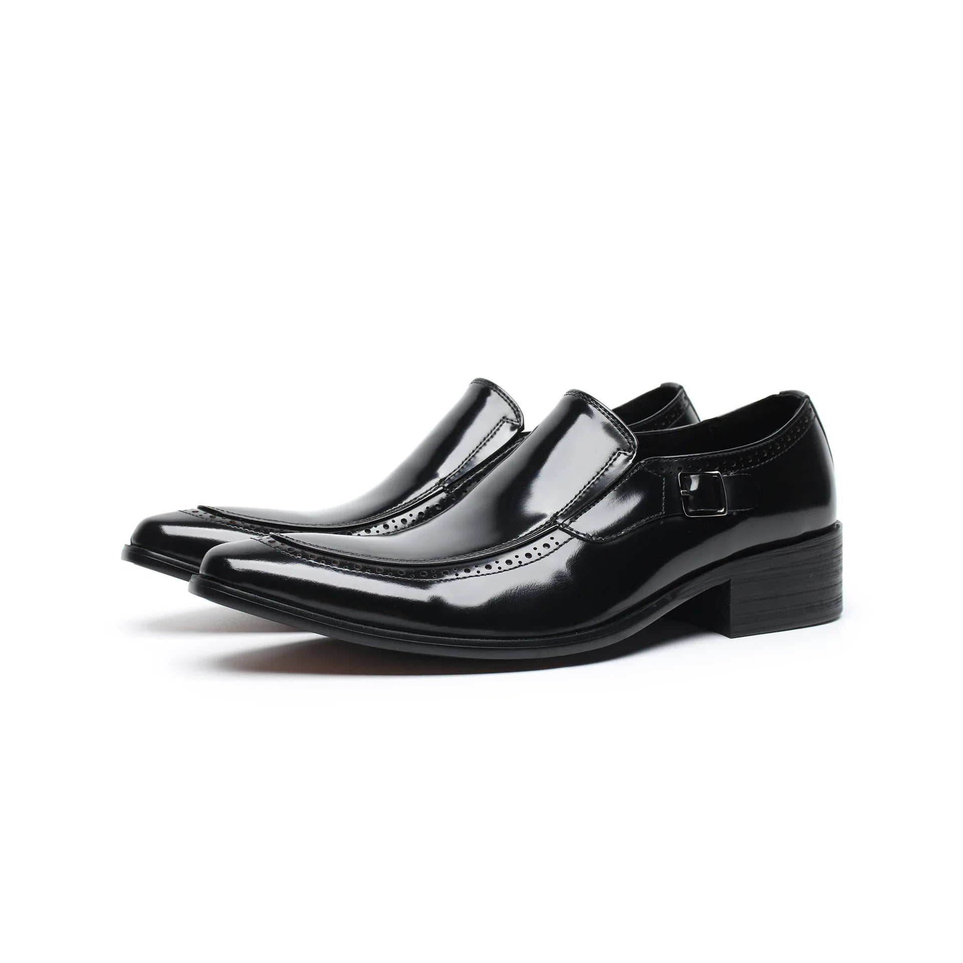 Handmade High Quality Men's Business Leather Shoes Toe Layer Cowhide Men's Shoes Party Leather Shoes
