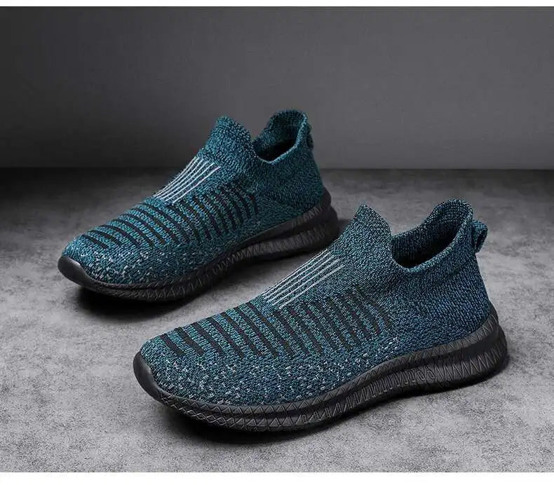Men's Shoes comfortable Light Sneakers Man Mesh Breathable Walking shoes Casual Loafers Shoes Plus Size 49 Zapatillas de deporte