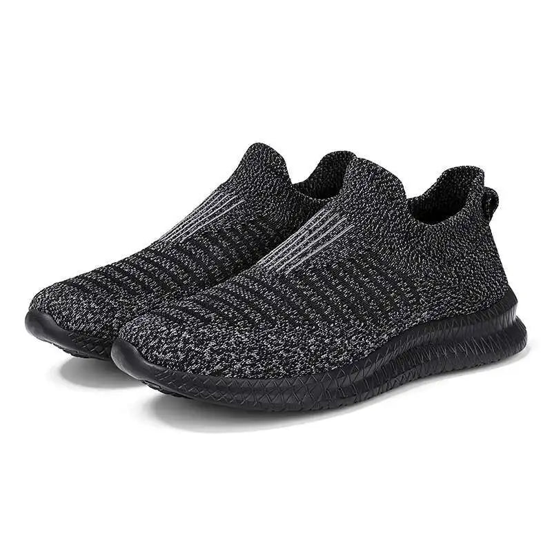 Men's Shoes comfortable Light Sneakers Man Mesh Breathable Walking shoes Casual Loafers Shoes Plus Size 49 Zapatillas de deporte