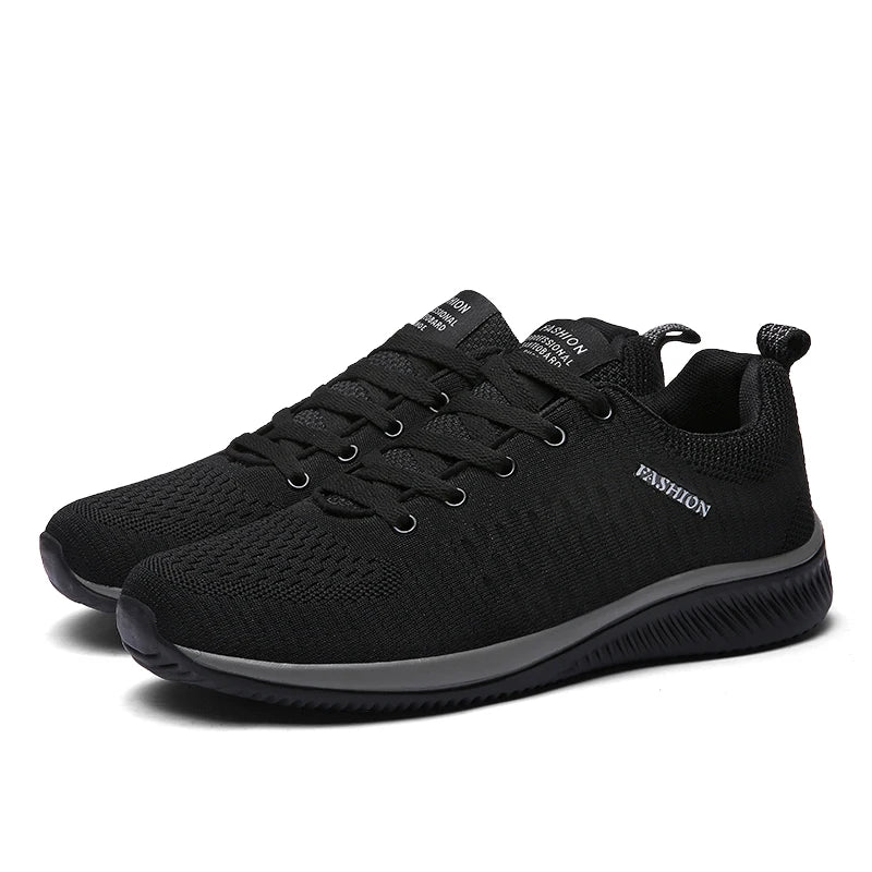 Men Running Walking Knit Shoe Casual Sneakers Breathable Sports Running Athletic Gym Lightweight Outdoor Women Shoes Size38-48