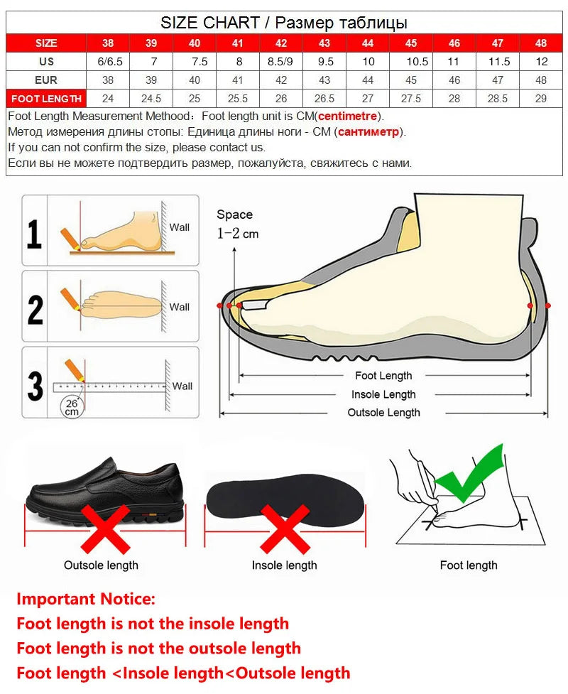 Lace-Up Men Shoes Men Dress Shoes Autumn Spring Summer Cowhide Men Flats Fashion High Quality Genuine Leather Casual Shoes Men