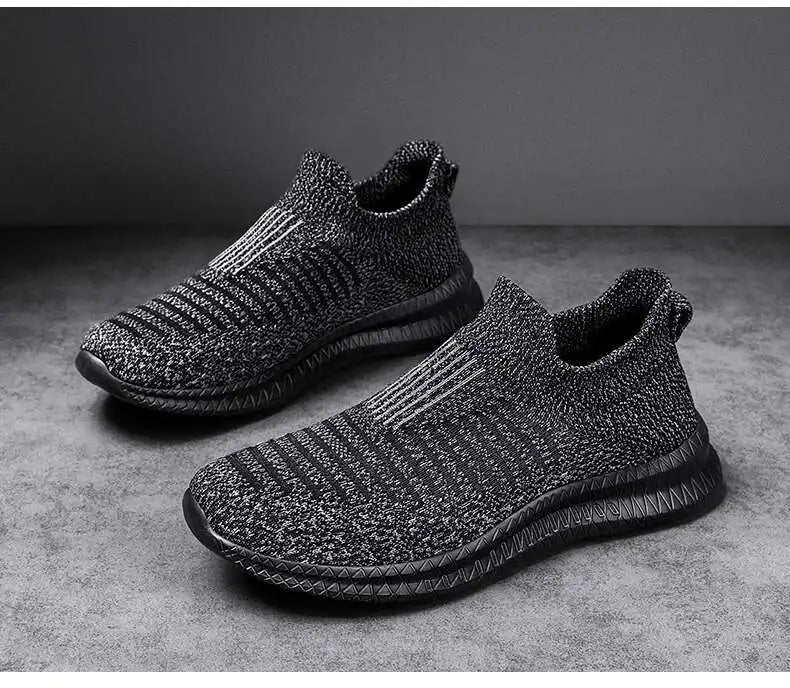 Men's Shoes comfortable Light Sneakers Man Mesh Breathable Walking shoes Casual Loafers Shoes Plus Size 49 Zapatillas de deporte