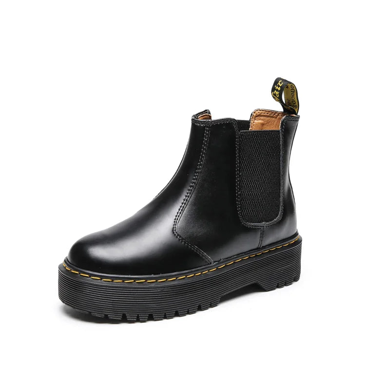 Women Boots Heightened Thick-soled Boots Fashionable Women Shoes Fashionable Sexy Punk Optical Shoes Winter Boots 2024 New  42