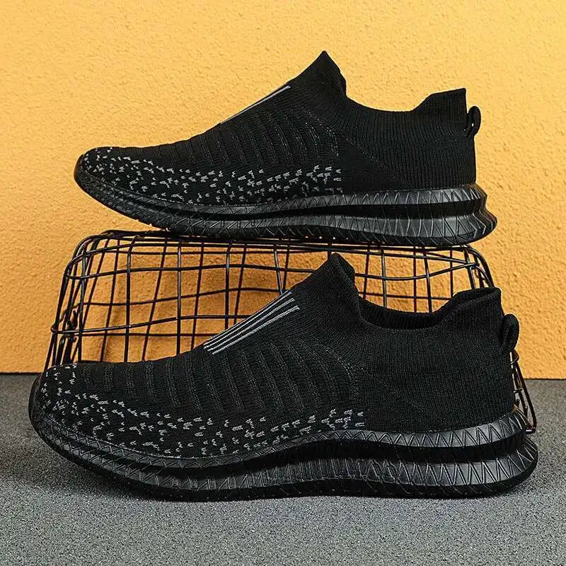 Men's Shoes comfortable Light Sneakers Man Mesh Breathable Walking shoes Casual Loafers Shoes Plus Size 49 Zapatillas de deporte