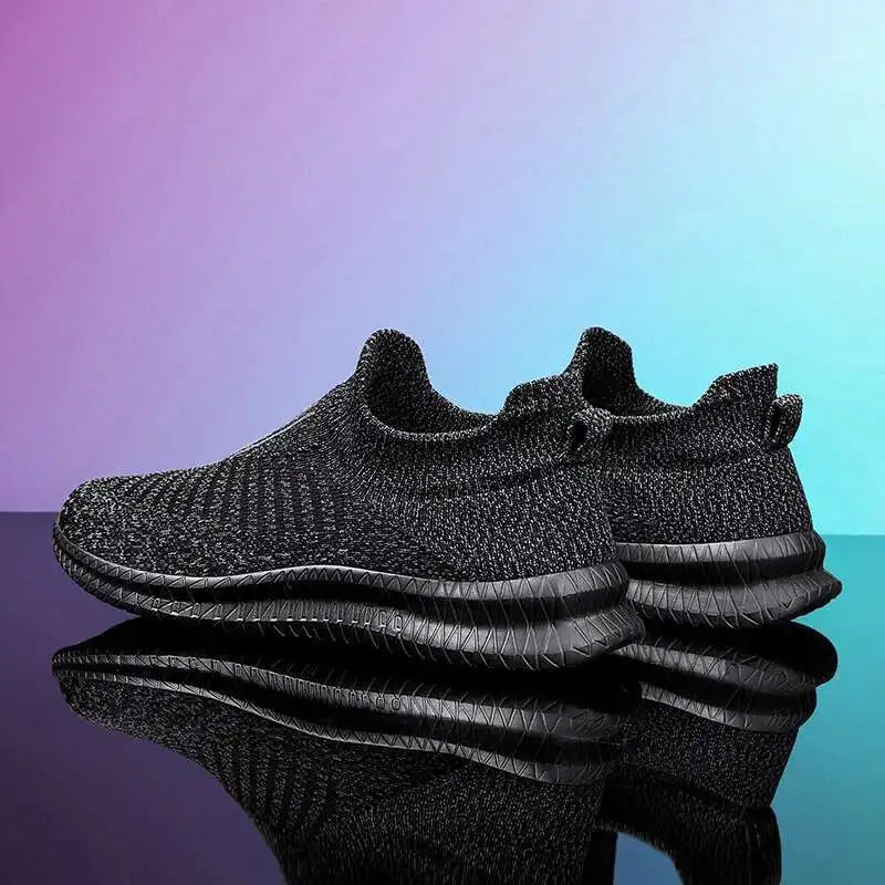 Men's Shoes comfortable Light Sneakers Man Mesh Breathable Walking shoes Casual Loafers Shoes Plus Size 49 Zapatillas de deporte