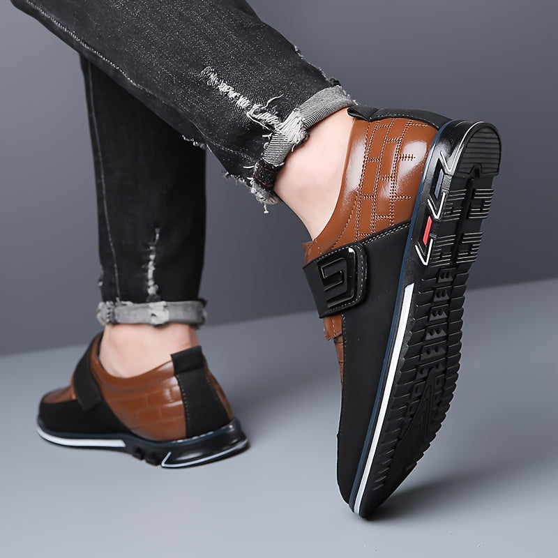 COMFIDAILY Men's Lace-Up Formal & Casual Shoes - Cushioned Insole, Non-Slip Rubber Sole - Minimalist Black Dress Shoes for Office, Events, Travel - Everyday & Special Occasion Footwear, Shoes for Wedding, Event Footwear, Slee