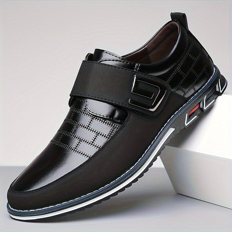 COMFIDAILY Men's Lace-Up Formal & Casual Shoes - Cushioned Insole, Non-Slip Rubber Sole - Minimalist Black Dress Shoes for Office, Events, Travel - Everyday & Special Occasion Footwear, Shoes for Wedding, Event Footwear, Slee