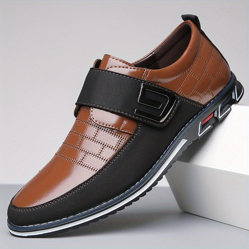 COMFIDAILY Men's Lace-Up Formal & Casual Shoes - Cushioned Insole, Non-Slip Rubber Sole - Minimalist Black Dress Shoes for Office, Events, Travel - Everyday & Special Occasion Footwear, Shoes for Wedding, Event Footwear, Slee