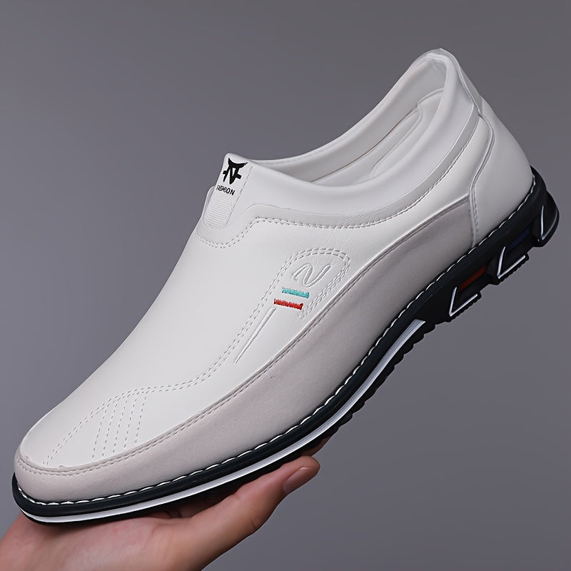 Slip-On Loafers with Thin Rubber Sole for Men