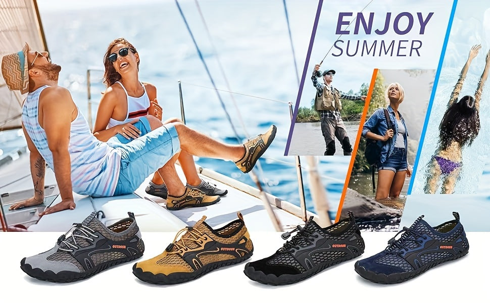 Men Women Water Shoes Aqua Shoe Swim Shoes Quick Dry Barefoot Beach Shoes for Yoga Outdoor Sports Surfing Driving