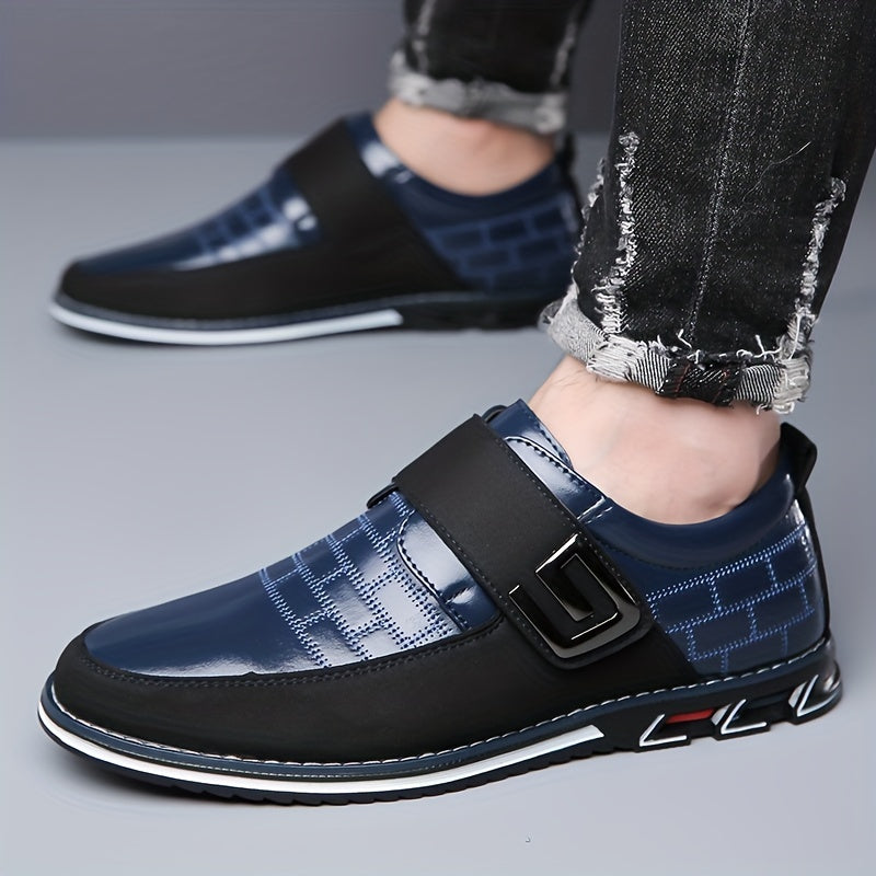 COMFIDAILY Men's Lace-Up Formal & Casual Shoes - Cushioned Insole, Non-Slip Rubber Sole - Minimalist Black Dress Shoes for Office, Events, Travel - Everyday & Special Occasion Footwear, Shoes for Wedding, Event Footwear, Slee
